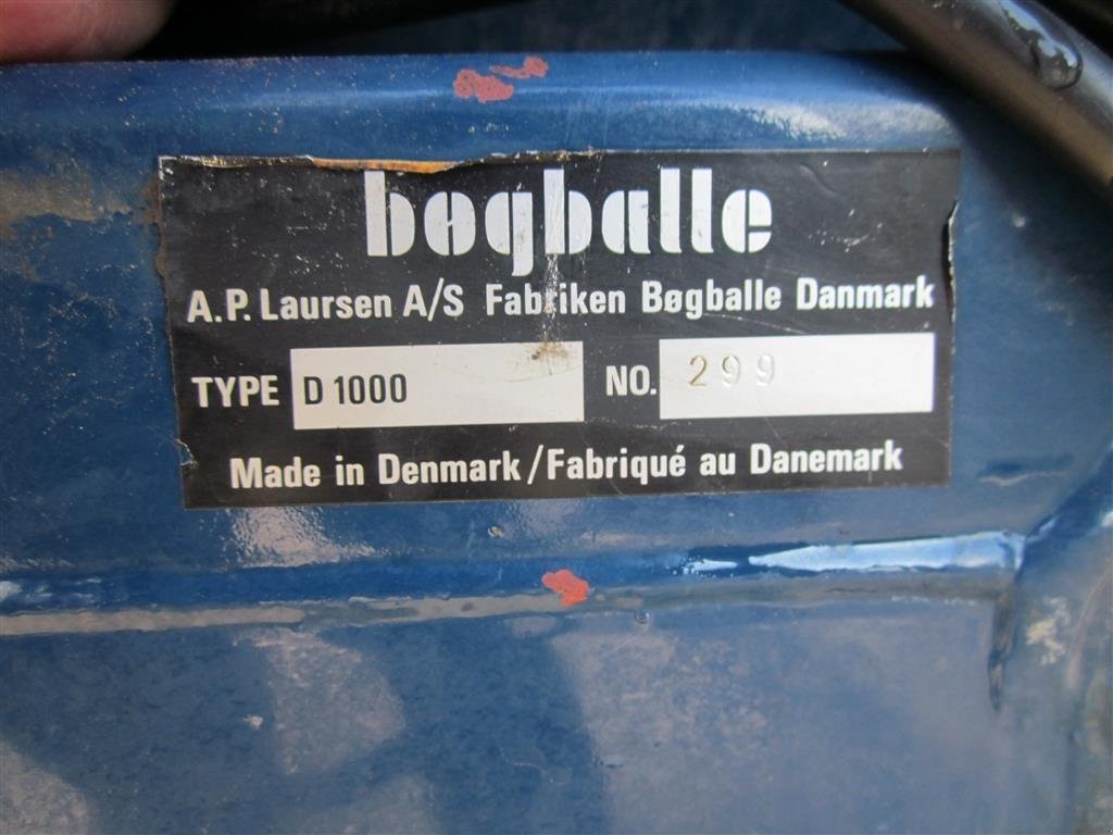 Sonstige Düngung & Pflanzenschutztechnik typu Bogballe D1000 Med Calibrator, Gebrauchtmaschine w Glamsbjerg (Zdjęcie 3)