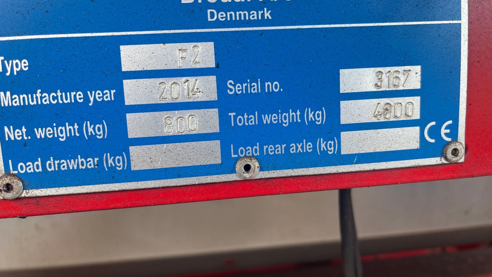 Sonstige Düngung & Pflanzenschutztechnik typu Bredal F2 4000, Gebrauchtmaschine v Bredsten (Obrázek 6)