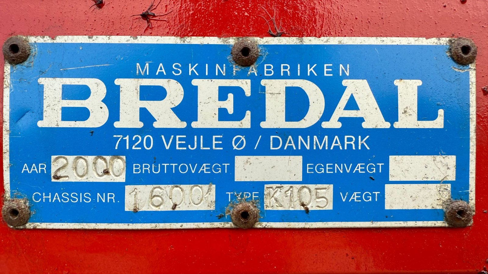 Sonstige Düngung & Pflanzenschutztechnik от тип Bredal K105 IsoBus kørselsafhængig, Gebrauchtmaschine в Gjerlev J. (Снимка 16)