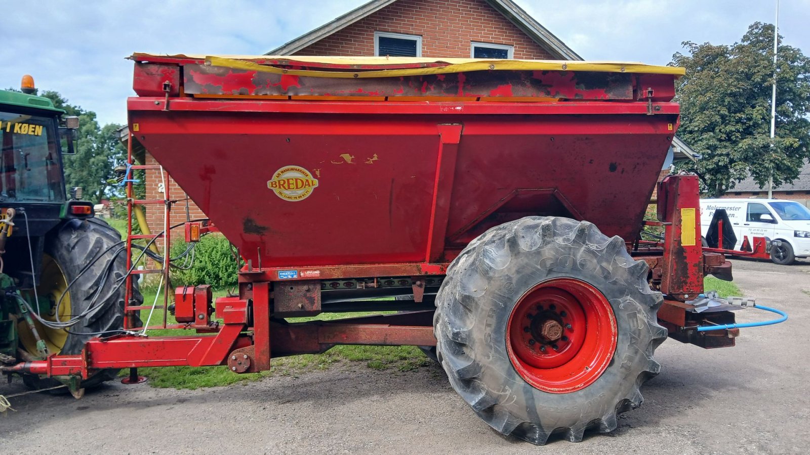 Sonstige Düngung & Pflanzenschutztechnik typu Bredal K105 med hydraulisk tag affjedret træk, Gebrauchtmaschine v Brædstrup (Obrázek 5)