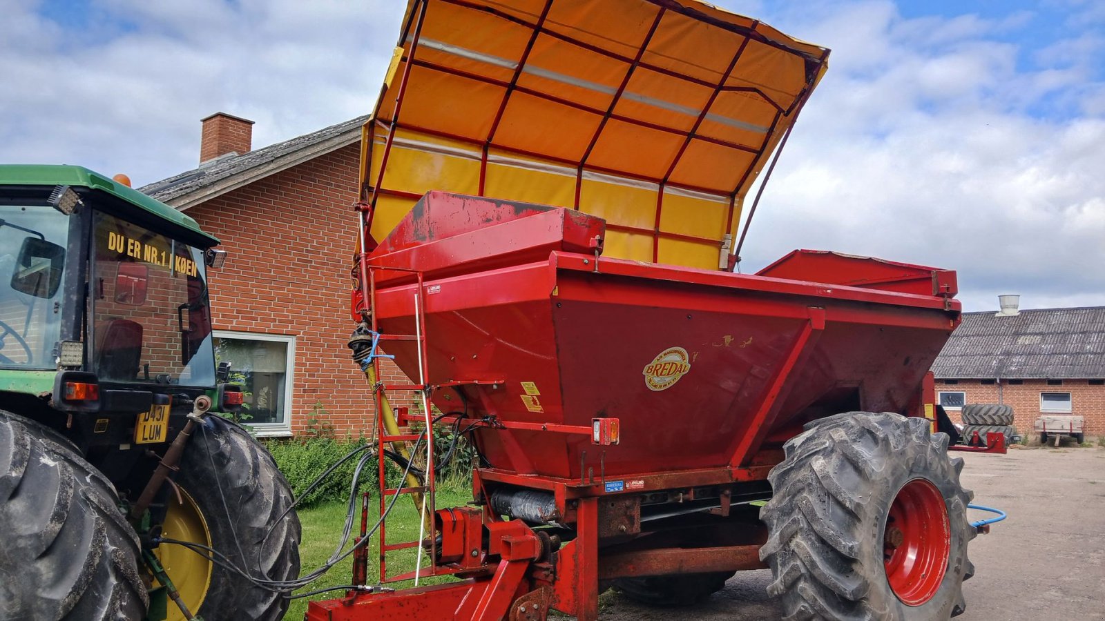 Sonstige Düngung & Pflanzenschutztechnik typu Bredal K105 med hydraulisk tag affjedret træk, Gebrauchtmaschine v Brædstrup (Obrázek 1)