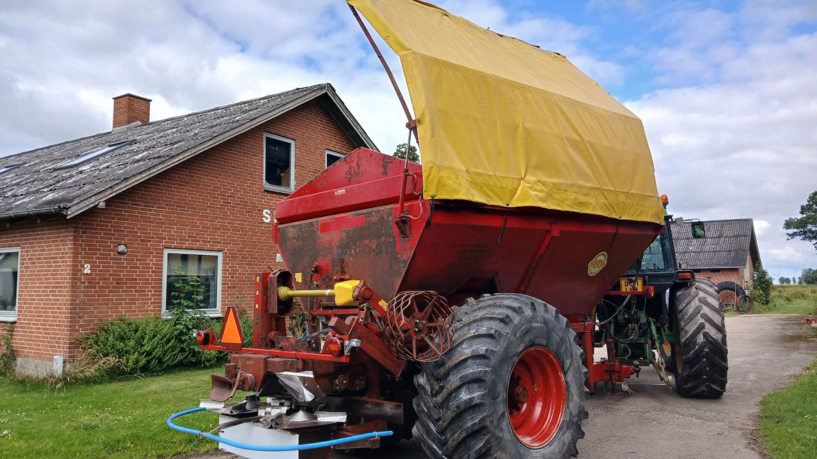 Sonstige Düngung & Pflanzenschutztechnik typu Bredal K105 med hydraulisk tag affjedret træk, Gebrauchtmaschine v Brædstrup (Obrázek 3)