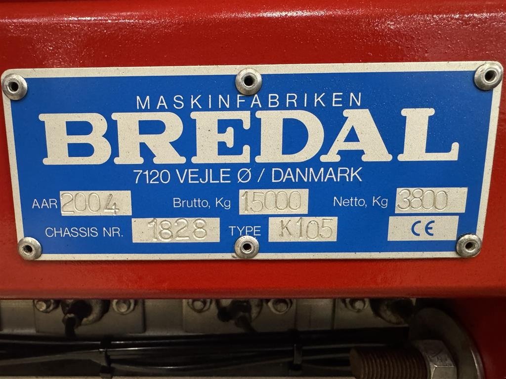 Sonstige Düngung & Pflanzenschutztechnik typu Bredal K105, Gebrauchtmaschine v Haderup (Obrázek 25)