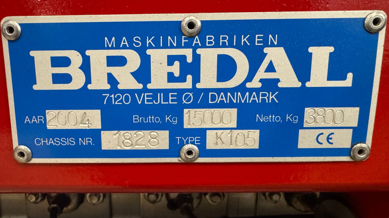 Sonstige Düngung & Pflanzenschutztechnik типа Bredal K105, Gebrauchtmaschine в Haderup (Фотография 24)