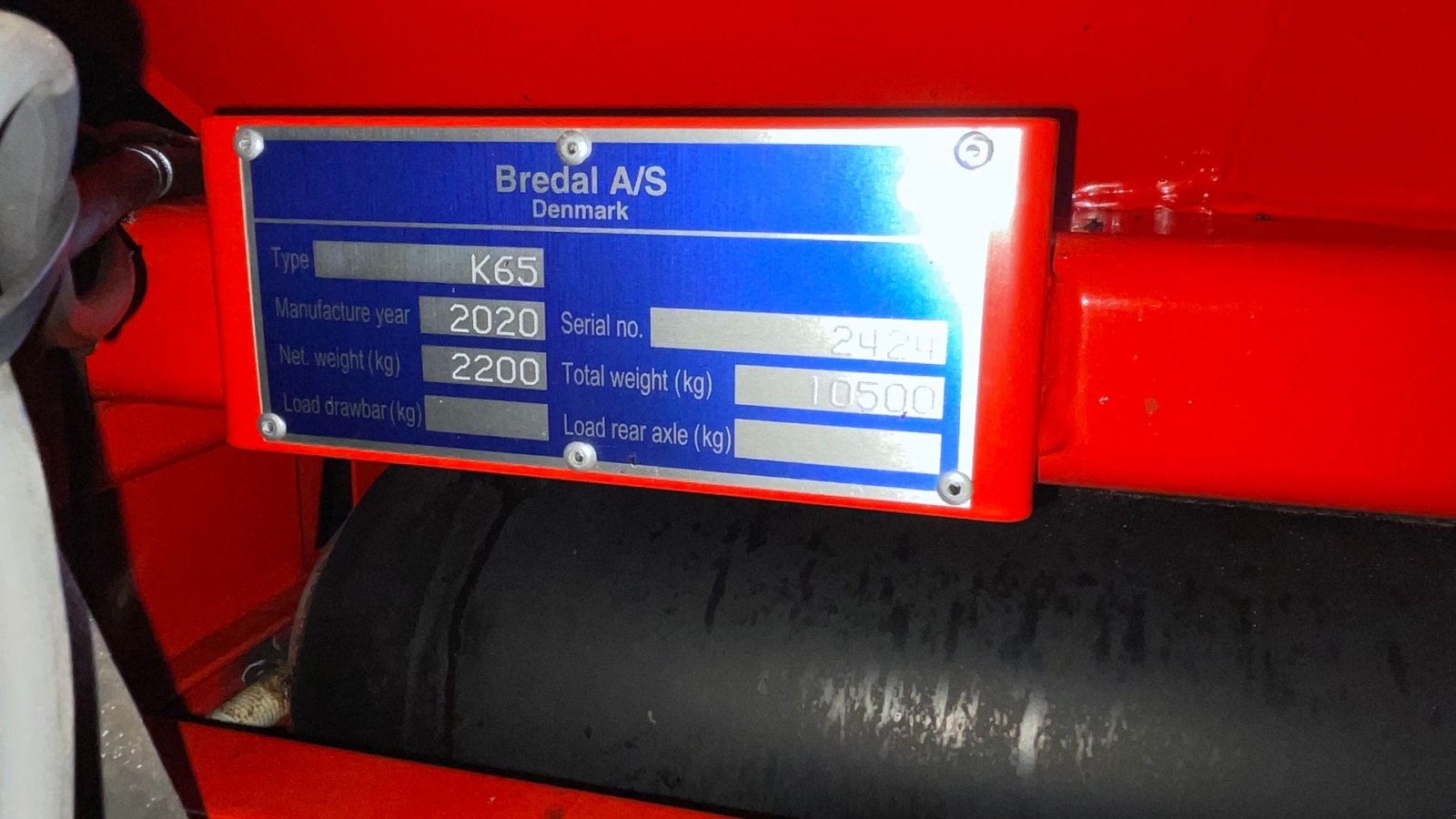 Sonstige Düngung & Pflanzenschutztechnik of the type Bredal K65, Gebrauchtmaschine in Haderup (Picture 4)