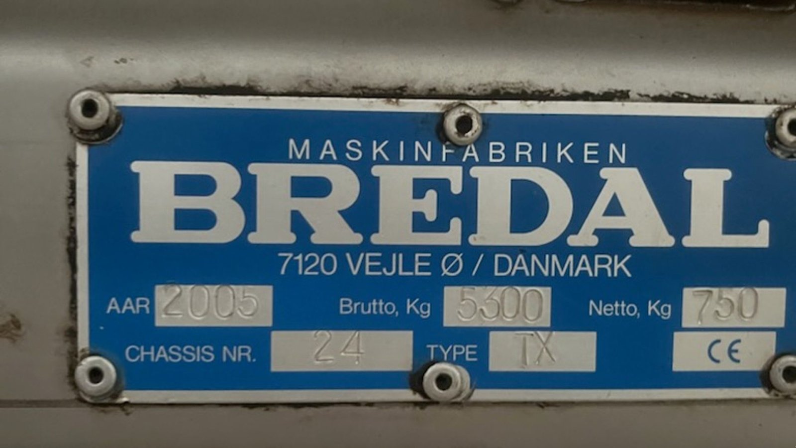 Sonstige Düngung & Pflanzenschutztechnik типа Bredal TX 4500, Gebrauchtmaschine в Aabenraa (Фотография 4)