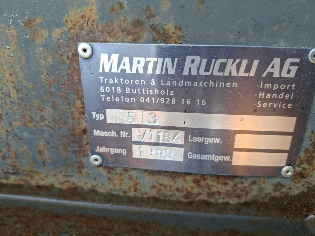 Sonstige Düngung & Pflanzenschutztechnik tip Icar Bazzoli B5T3, Gebrauchtmaschine in Chur (Poză 5)