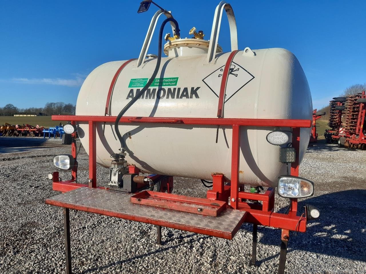 Sonstige Düngung & Pflanzenschutztechnik typu Sonstige Ammoniaktank 1200 kg, Gebrauchtmaschine w Hammel (Zdjęcie 2)
