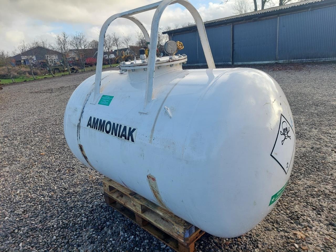 Sonstige Düngung & Pflanzenschutztechnik tip Sonstige Ammoniaktank 1200 kg, Gebrauchtmaschine in Hammel (Poză 2)