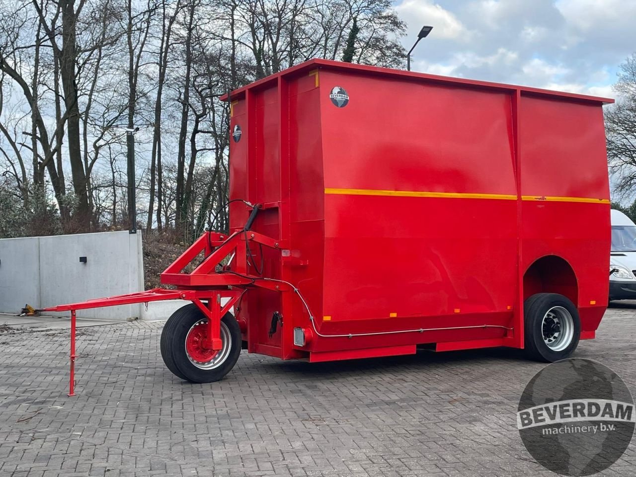 Sonstige Düngung & Pflanzenschutztechnik des Typs Sonstige Hommes Hommes HC3200 mestcontainer, Gebrauchtmaschine in Vriezenveen (Bild 1)