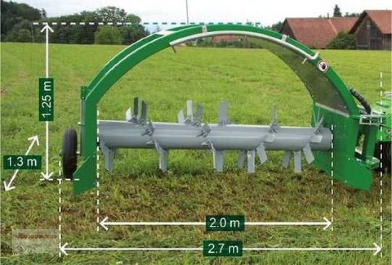 Sonstige Düngung & Pflanzenschutztechnik tipa Sonstige Kompostwender TG 201 TOP für Hoflader, Gebrauchtmaschine u Tarsdorf (Slika 2)