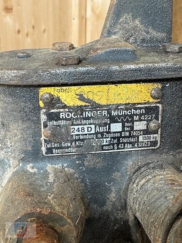 Sonstige Ersatzteile от тип MB Crusher Trac 1100 1300 1500 442 443 Zugmaul mit Halter Träger, gebraucht в Fitzen (Снимка 11)