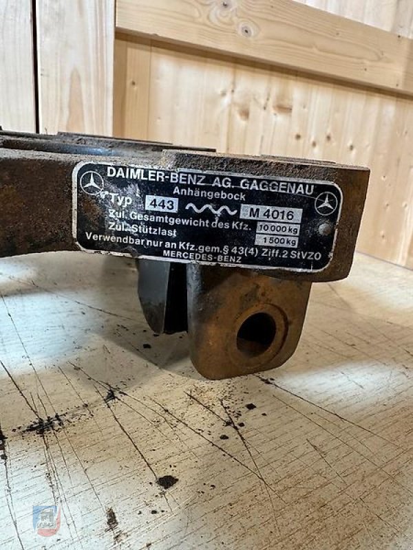 Sonstige Ersatzteile от тип MB Crusher Trac 1100 1300 1500 442 443 Zugmaul mit Halter Träger, gebraucht в Fitzen (Снимка 3)