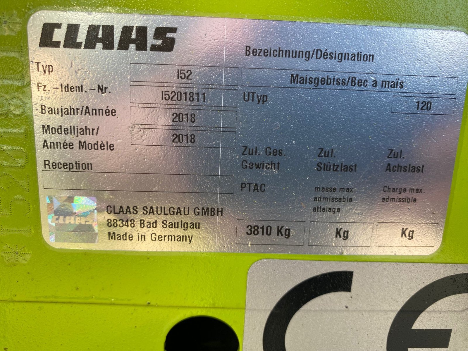 Sonstige Feldhäcksler des Typs CLAAS Orbis 750, Gebrauchtmaschine in Bassum (Bild 9)