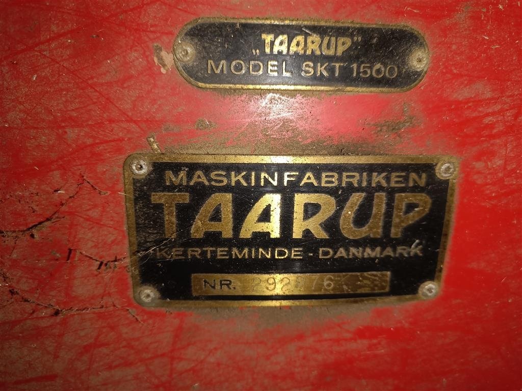 Sonstige Feldhäcksler του τύπου Taarup SKT 1500, Gebrauchtmaschine σε Egtved (Φωτογραφία 5)