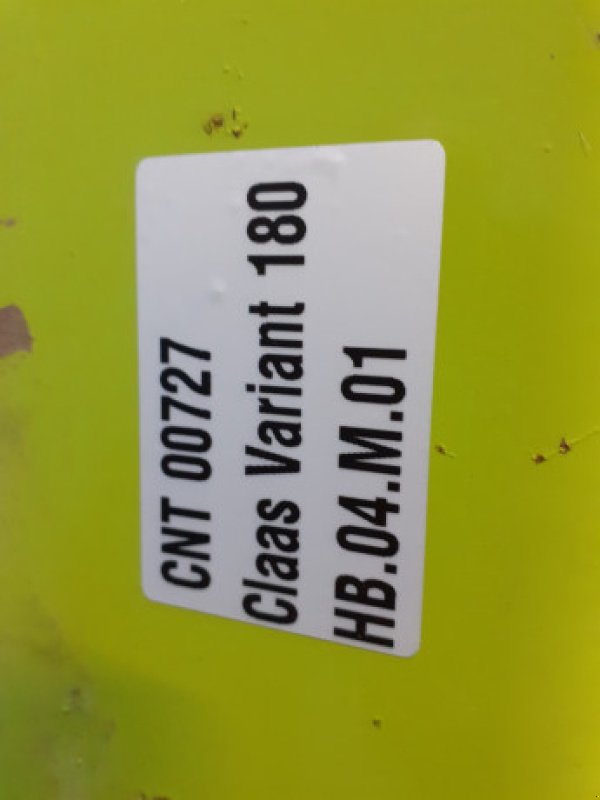 Sonstige Feldhäckslerteile des Typs CLAAS Variant 180, Gebrauchtmaschine in Hemmet (Bild 11)