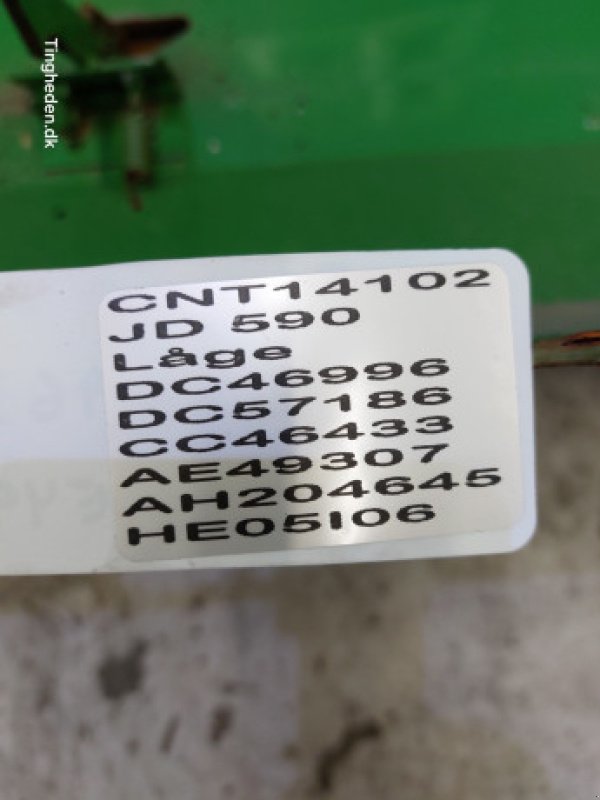 Sonstige Feldhäckslerteile des Typs John Deere 590, Gebrauchtmaschine in Hemmet (Bild 23)