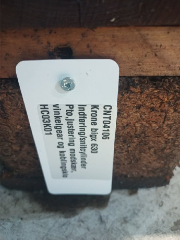 Sonstige Feldhäckslerteile des Typs Krone 630, Gebrauchtmaschine in Hemmet (Bild 13)