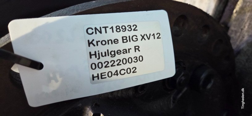 Sonstige Feldhäckslerteile des Typs Krone Big X V12, Gebrauchtmaschine in Hemmet (Bild 14)