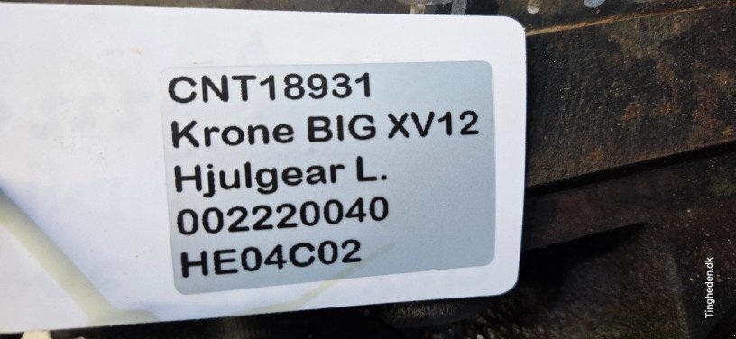 Sonstige Feldhäckslerteile des Typs Krone Big X V12, Gebrauchtmaschine in Hemmet (Bild 16)