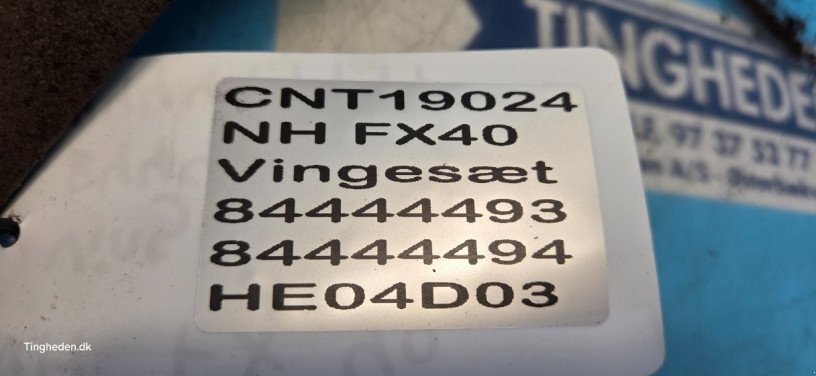 Sonstige Feldhäckslerteile des Typs New Holland FX40, Gebrauchtmaschine in Hemmet (Bild 8)