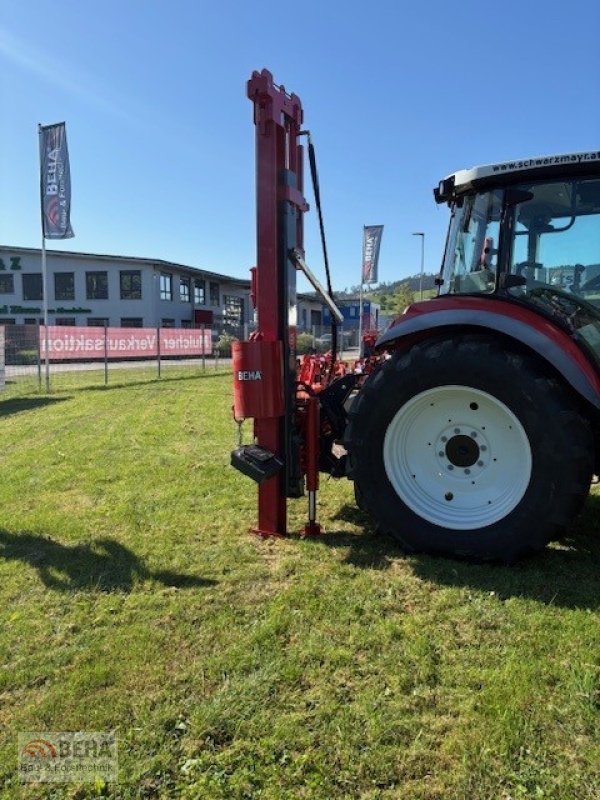 Sonstige Forsttechnik typu BEHA Pfahlramme 400kg Hammer mit Hydr. Oberlenker, Ohne Seitenverschub > Prototyp <, Neumaschine v Steinach (Obrázek 3)