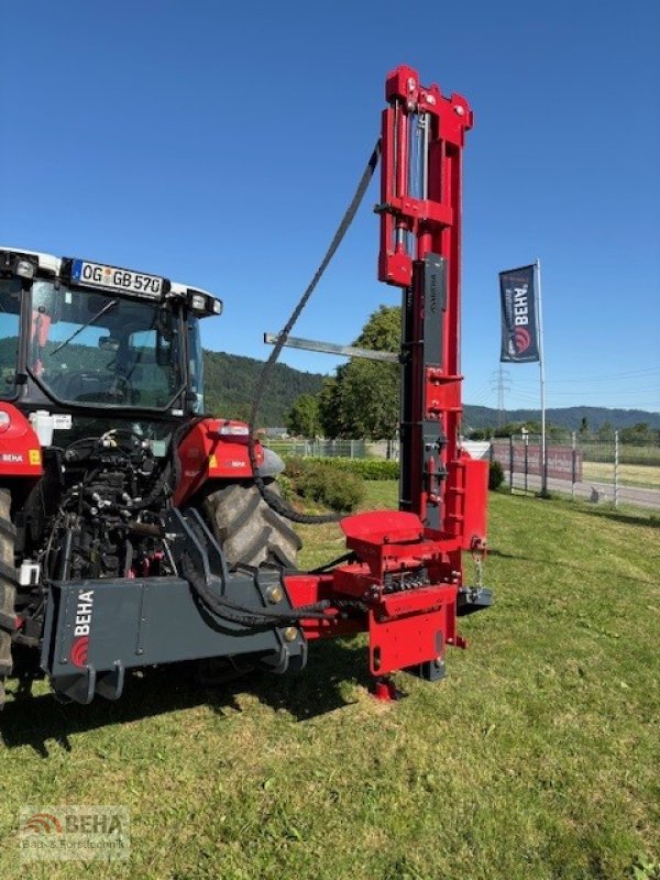 Sonstige Forsttechnik typu BEHA Pfahlramme 400kg Hammer mit Hydr. Oberlenker, Ohne Seitenverschub > Prototyp <, Neumaschine v Steinach (Obrázek 9)