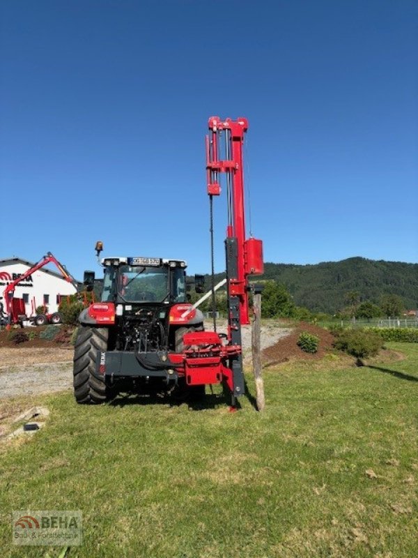Sonstige Forsttechnik typu BEHA Pfahlramme 400kg Hammer mit Hydr. Oberlenker, Ohne Seitenverschub > Prototyp <, Neumaschine v Steinach (Obrázek 1)