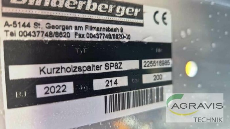 Sonstige Forsttechnik типа Binderberger SP 8 Z, Neumaschine в Melle-Wellingholzhausen (Фотография 3)