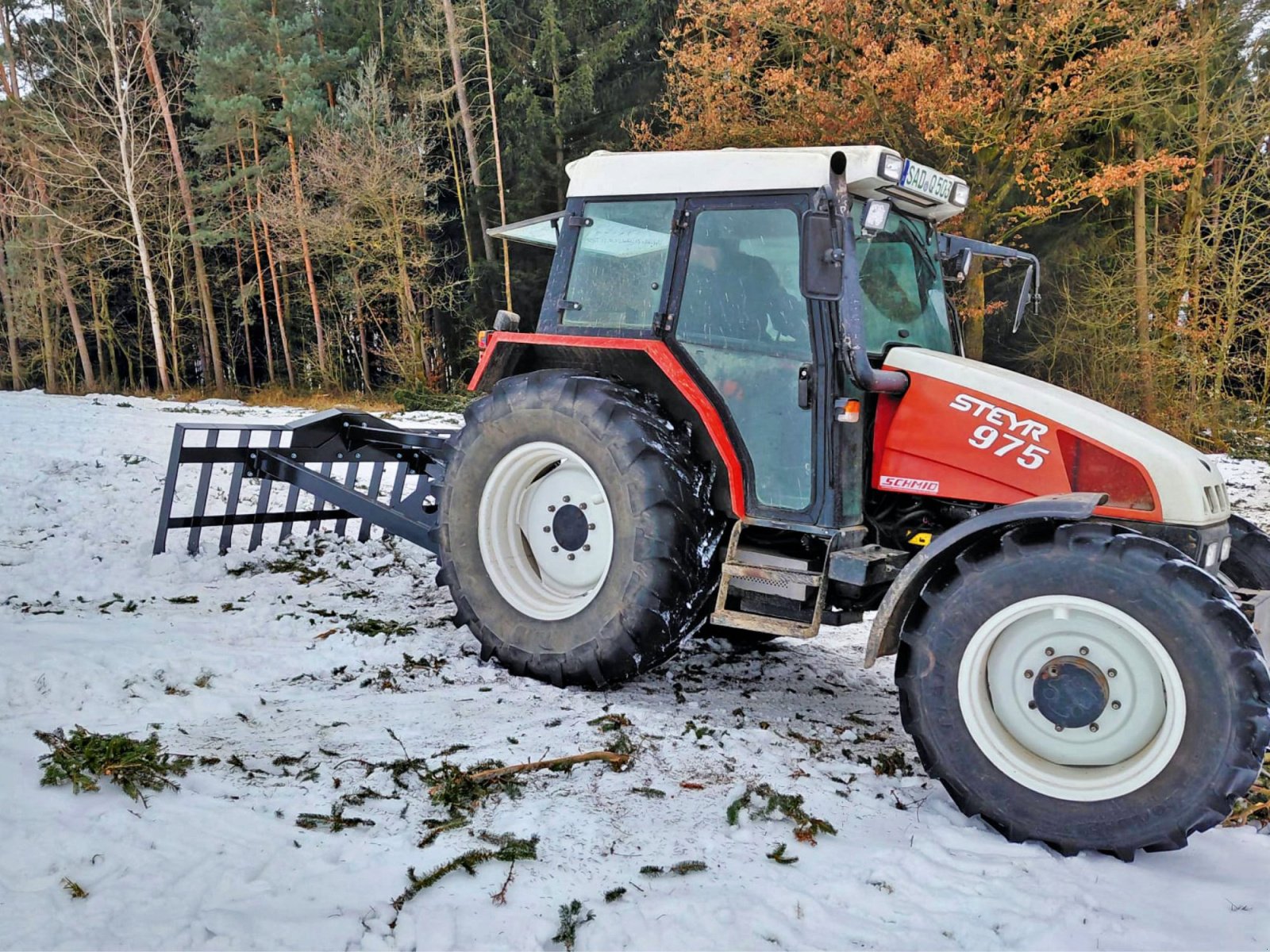 Sonstige Forsttechnik типа BMF Reisigrechen 2450 mm für Schlepperanbau, Neumaschine в Nittenau (Фотография 2)