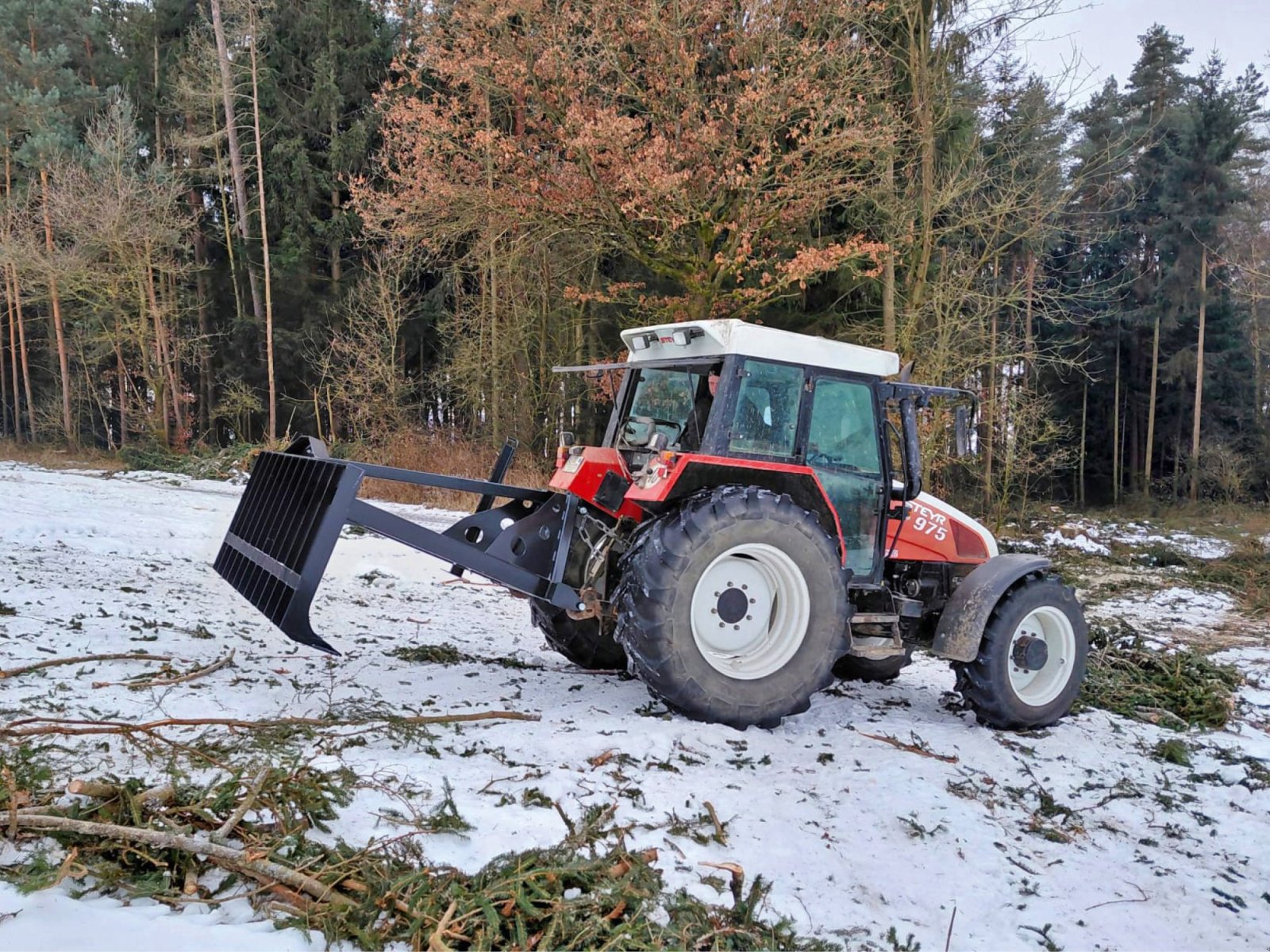 Sonstige Forsttechnik типа BMF Reisigrechen 2450 mm für Schlepperanbau, Neumaschine в Nittenau (Фотография 5)