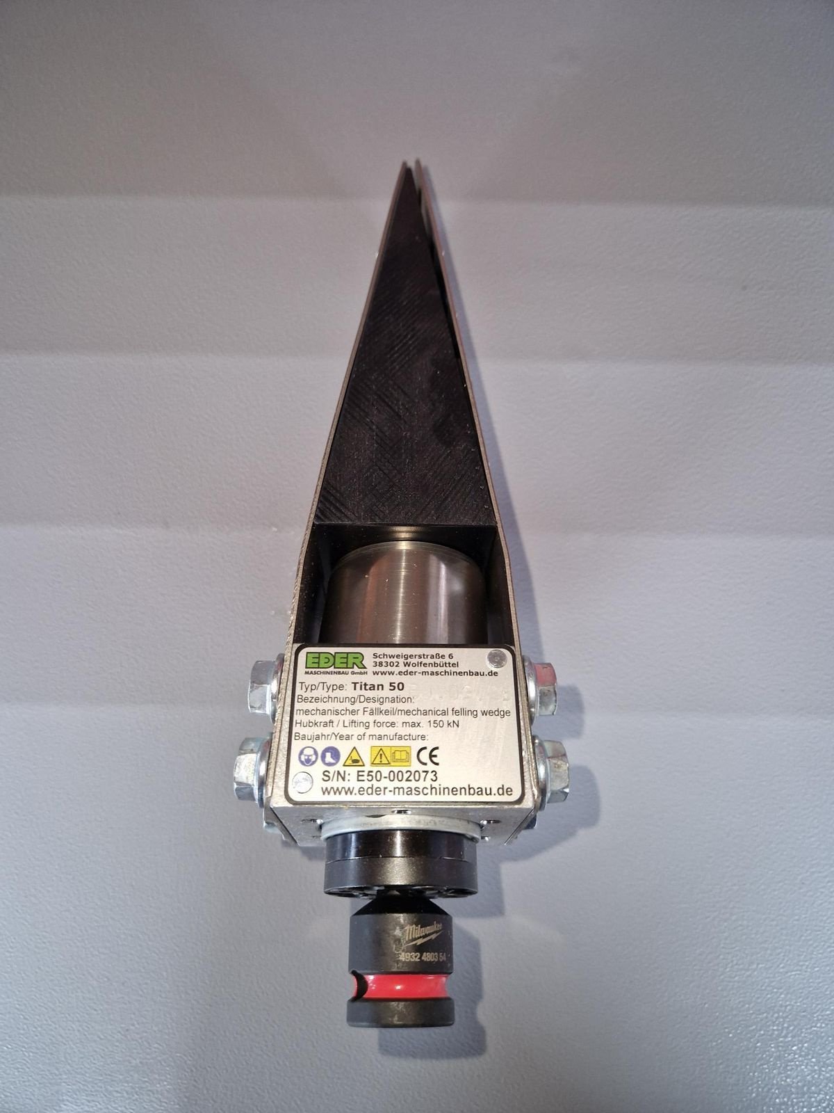 Sonstige Forsttechnik del tipo Fliegl EDER Fällkeil TITAN 50, Neumaschine en Grünbach (Imagen 7)