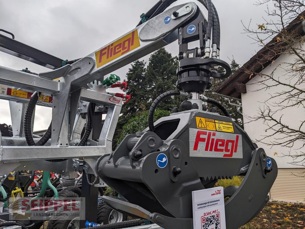 Sonstige Forsttechnik typu Fliegl VERLADEZANGE HYDR. MIT AUFNAHMEBOCK, Neumaschine w Groß-Umstadt (Zdjęcie 2)