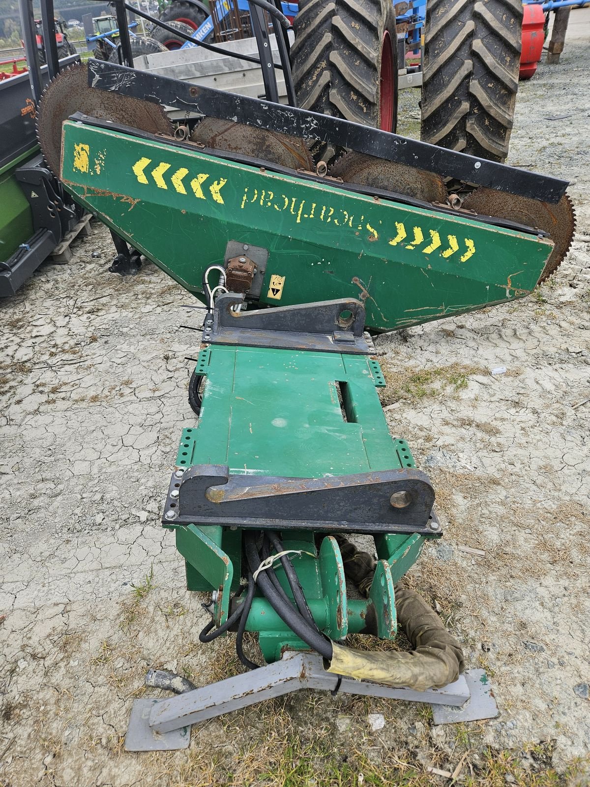 Sonstige Forsttechnik Türe ait Greentec Spearhead, Gebrauchtmaschine içinde Siget in der Wart (resim 4)