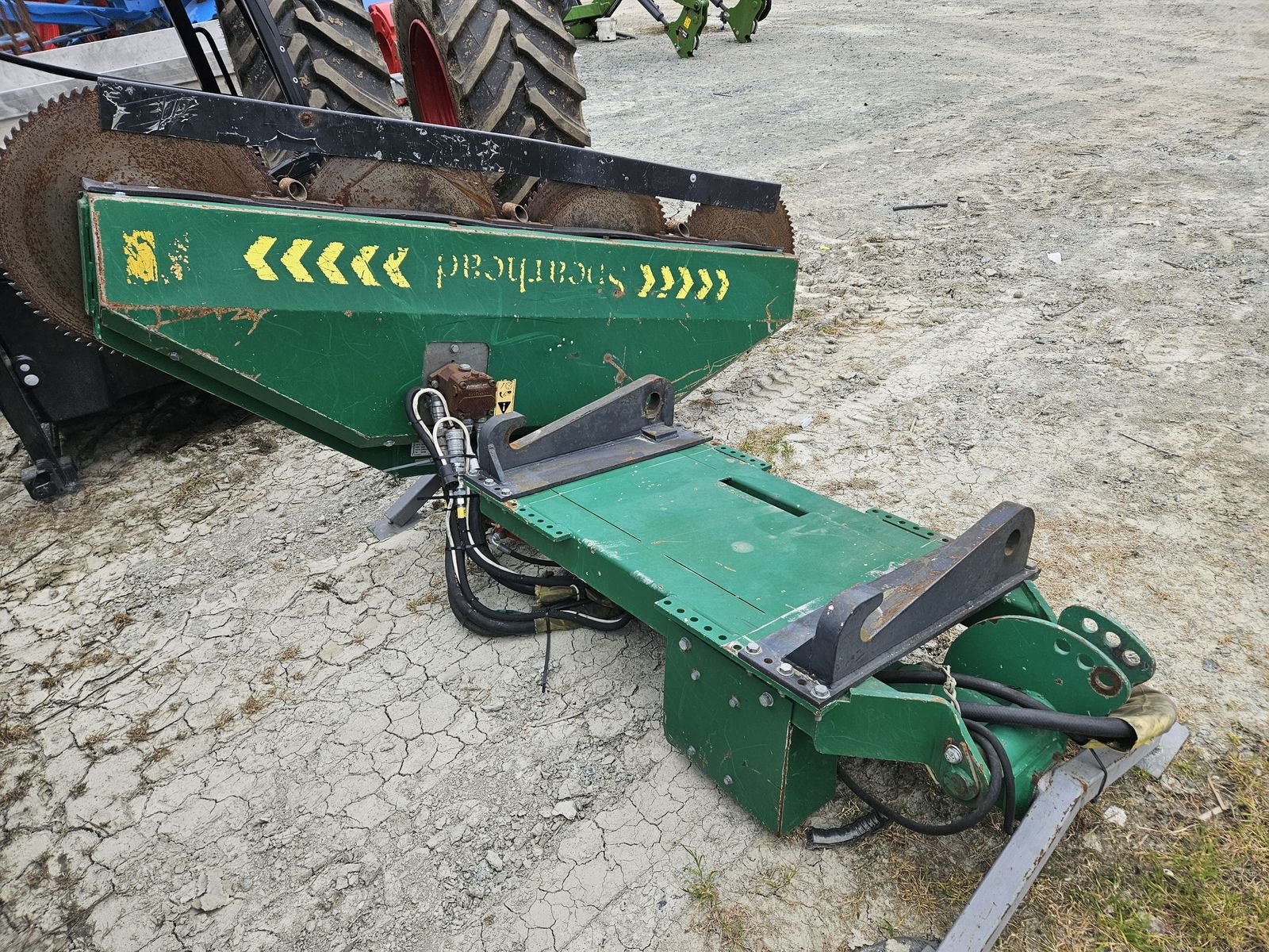 Sonstige Forsttechnik Türe ait Greentec Spearhead, Gebrauchtmaschine içinde Siget in der Wart (resim 3)