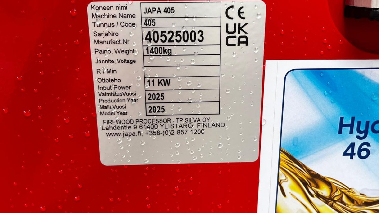 Sonstige Forsttechnik tipa Japa 405  Perfect Split, Gebrauchtmaschine u Bredsten (Slika 10)