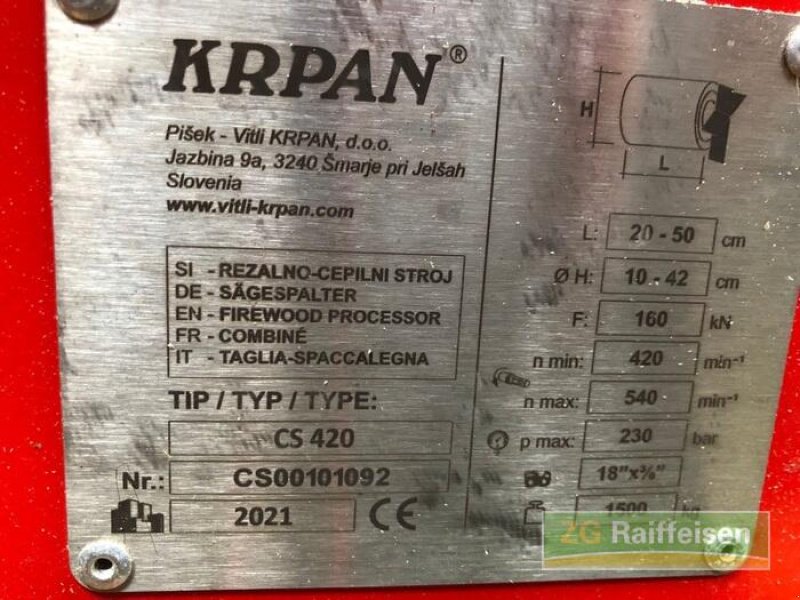 Sonstige Forsttechnik za tip Krpan CS420, Gebrauchtmaschine u Bühl (Slika 2)