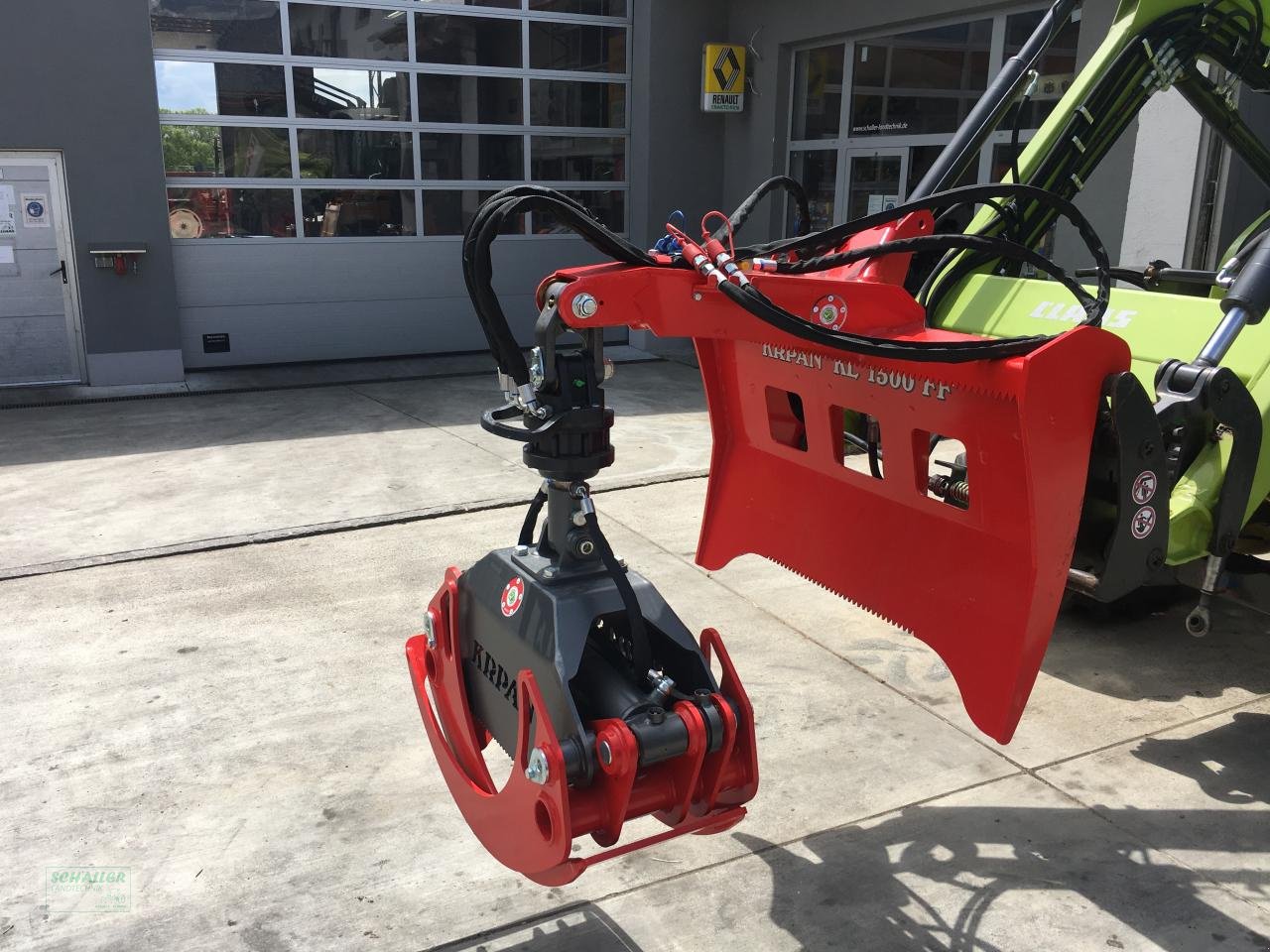 Sonstige Forsttechnik Türe ait Krpan Holz Verladezange KL 1500FF Forstzange f. Euro- und Dreipunktaufnahme, Neumaschine içinde Geiselhöring (resim 2)