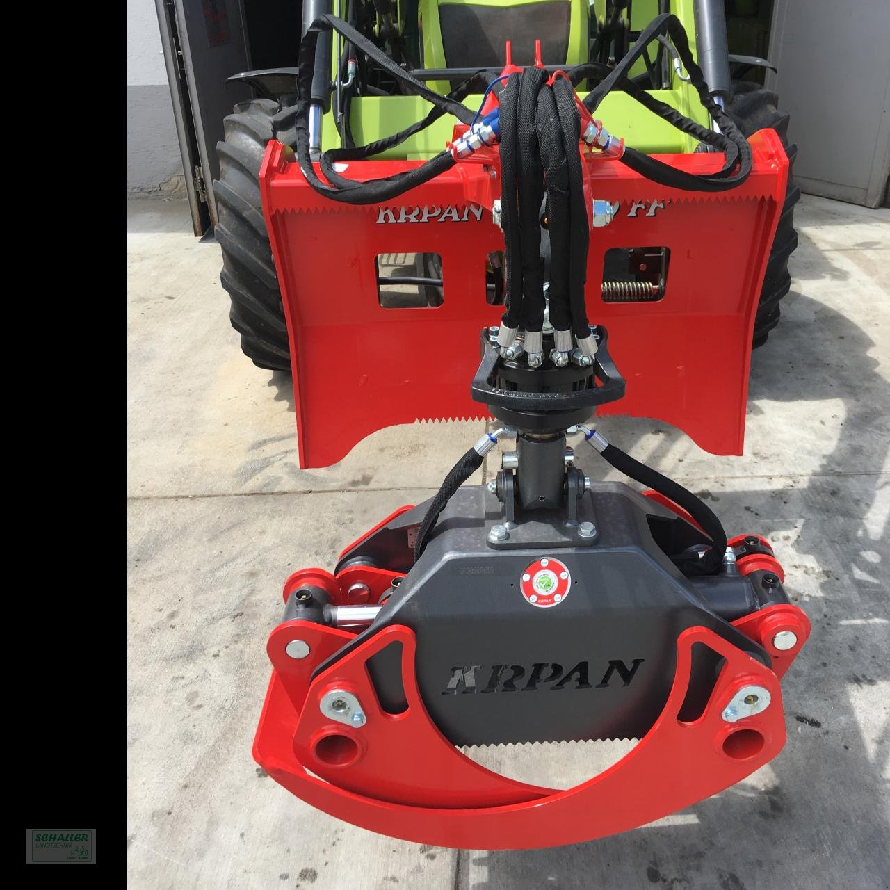 Sonstige Forsttechnik Türe ait Krpan Holz Verladezange KL 1500FF Forstzange f. Euro- und Dreipunktaufnahme, Neumaschine içinde Geiselhöring (resim 5)