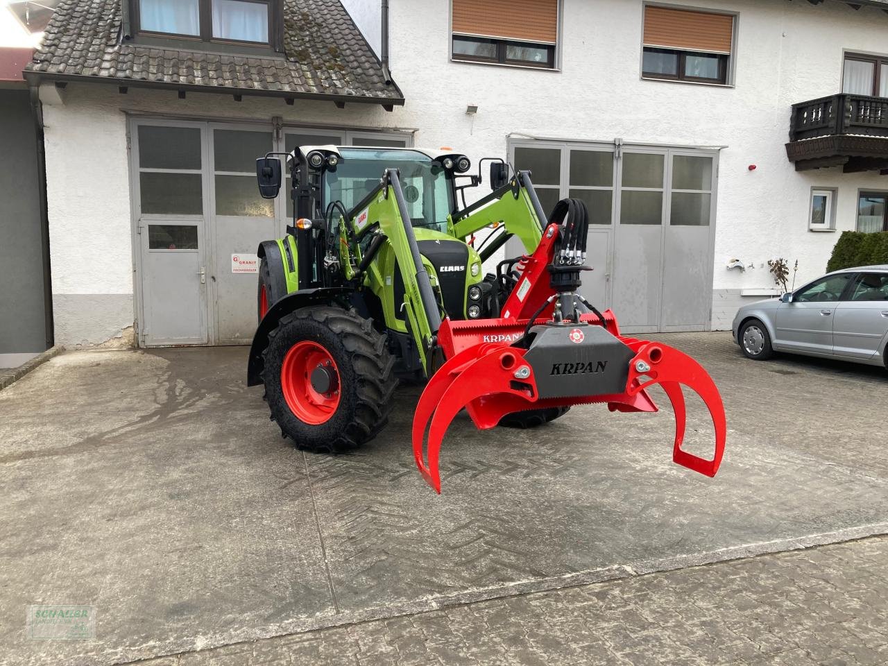Sonstige Forsttechnik Türe ait Krpan Holz Verladezange KL 1500FF Forstzange f. Euro- und Dreipunktaufnahme, Neumaschine içinde Geiselhöring (resim 12)