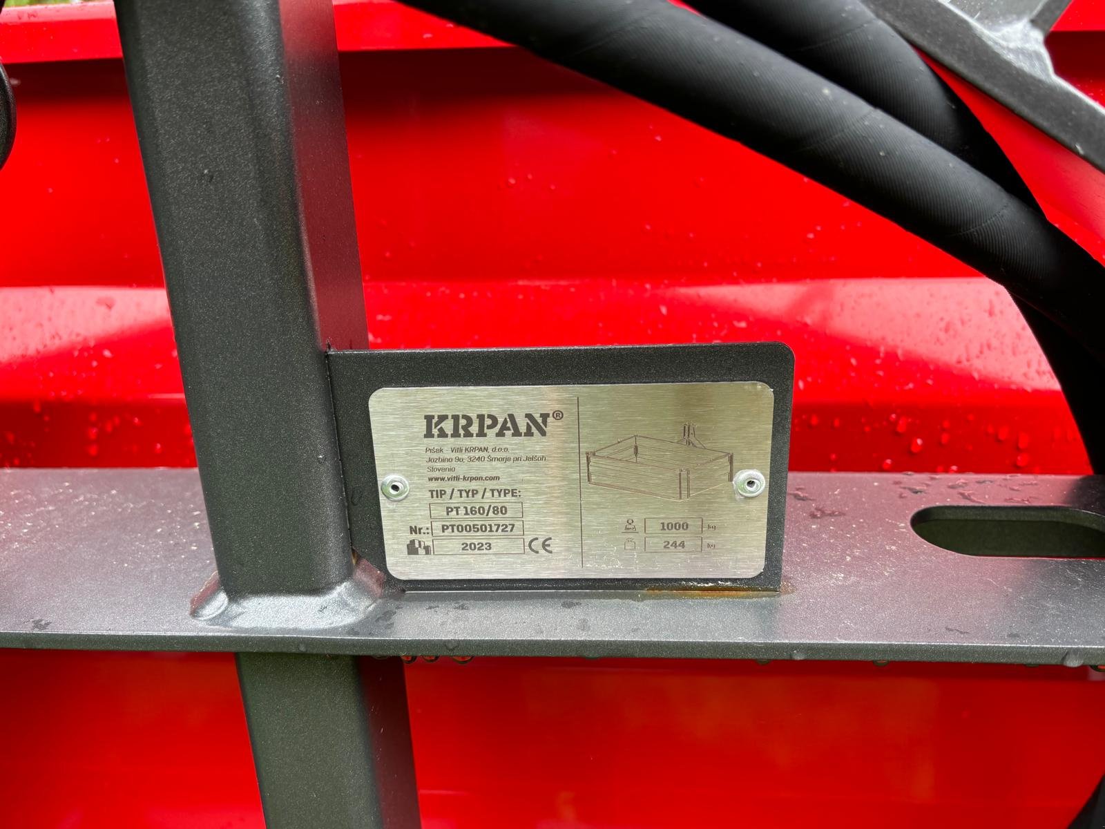 Sonstige Forsttechnik of the type Krpan PT 160-80, Neumaschine in Flörsbachtal (Picture 3)