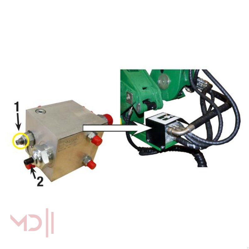 Sonstige Forsttechnik des Typs MD Landmaschinen Kellfri Schubentaster 21-STM 400, Neumaschine in Zeven (Bild 11)