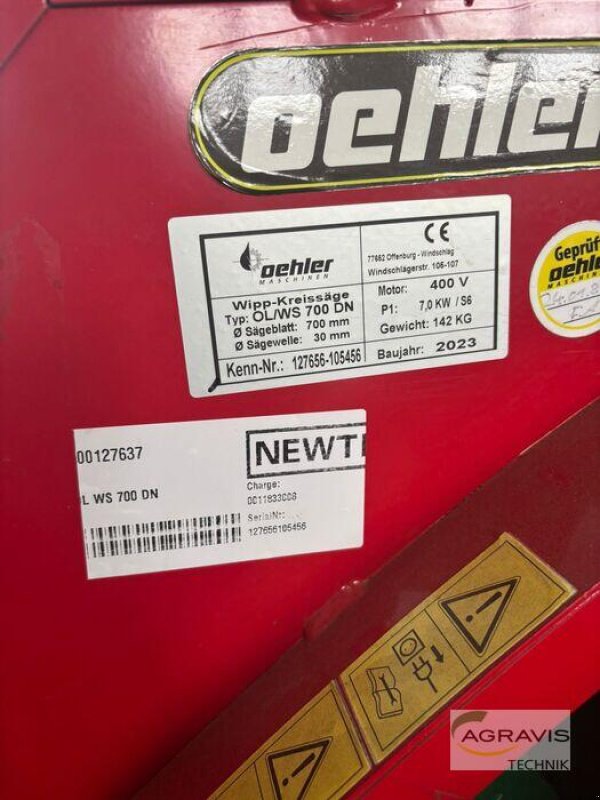 Sonstige Forsttechnik des Typs Oehler OL WS 700 DN, Vorführmaschine in Bismark (Bild 5)