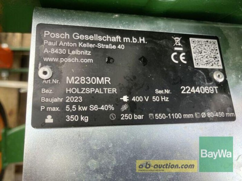 Sonstige Forsttechnik of the type Posch POSCH HYDROCOMBI 10-V2 M.AUTOS, Gebrauchtmaschine in Bamberg (Picture 9)