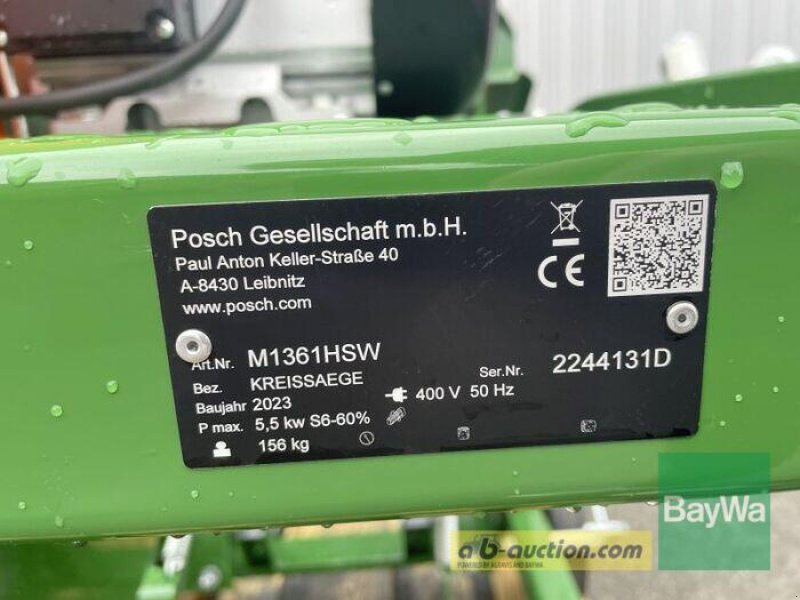 Sonstige Forsttechnik typu Posch POSCH WIPPSÄGE WE 5,5-700, Gebrauchtmaschine v Bamberg (Obrázek 11)