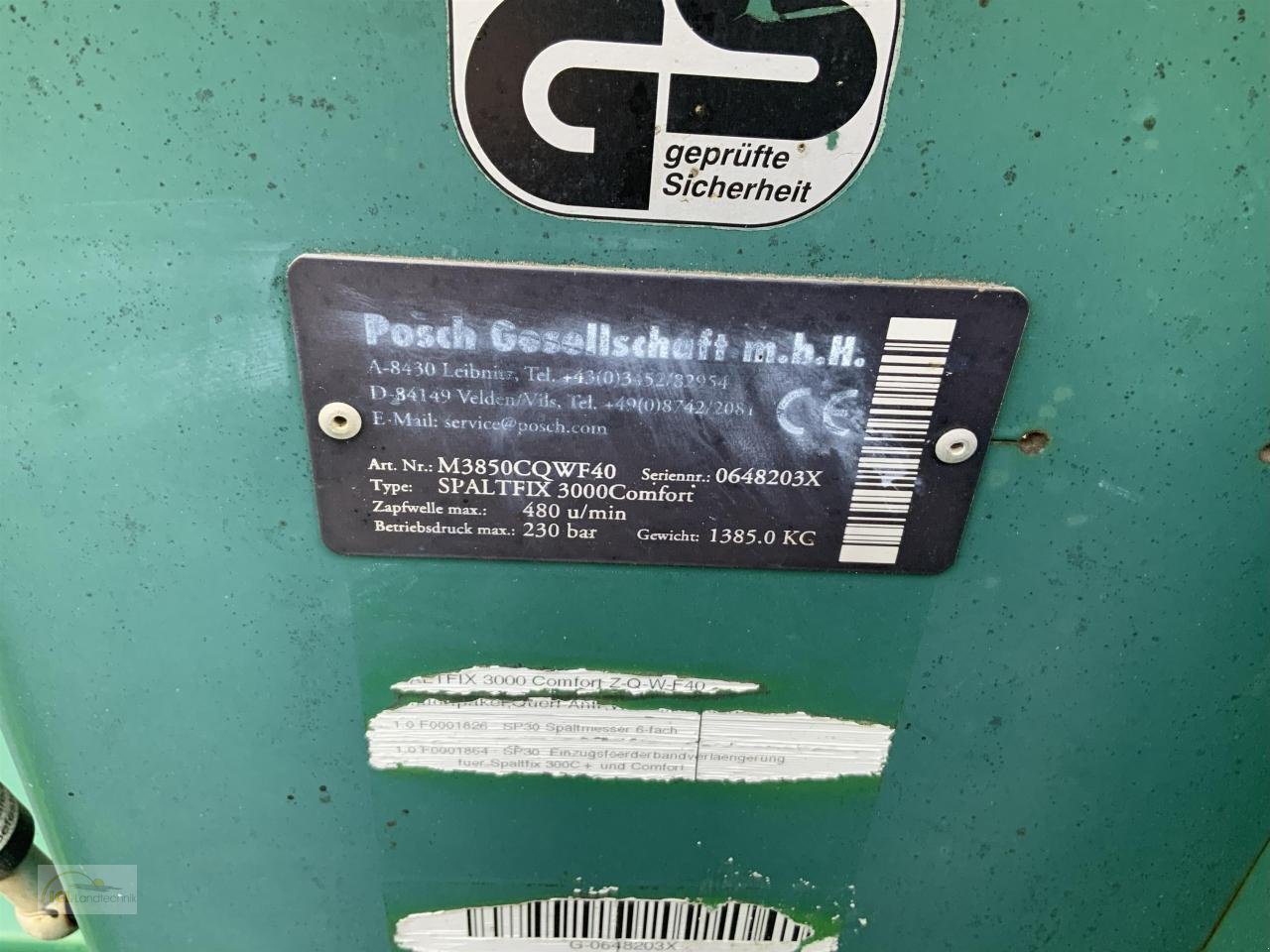 Sonstige Forsttechnik of the type Posch Spaltfix 3000 Comfort, Gebrauchtmaschine in Pfreimd (Picture 5)