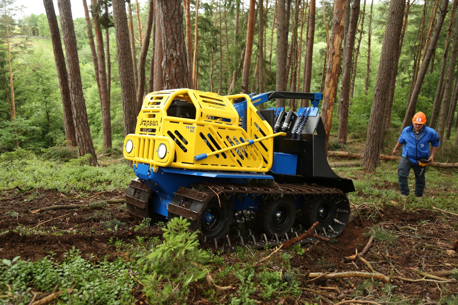 Sonstige Forsttechnik des Typs Reil & Eichinger Forstraupe Reil & Eichinger KAPSEN 18RC Rückeraupe Abverkauf Mietparkmaschine -sofort verfügbar-, Gebrauchtmaschine in Nittenau (Bild 11)
