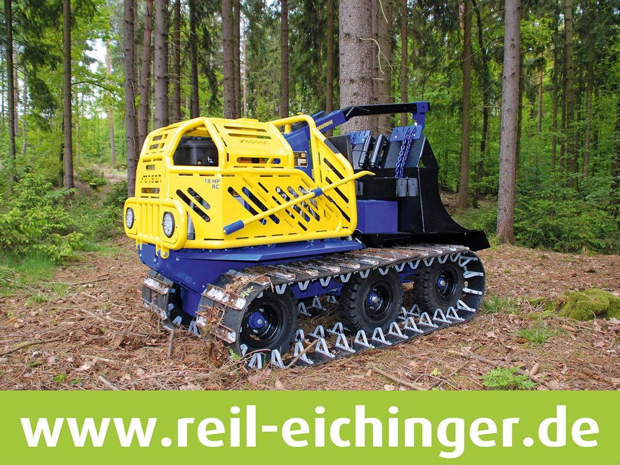 Sonstige Forsttechnik des Typs Reil & Eichinger KAPSEN 18RC Forstraupe, Neumaschine in Nittenau (Bild 1)
