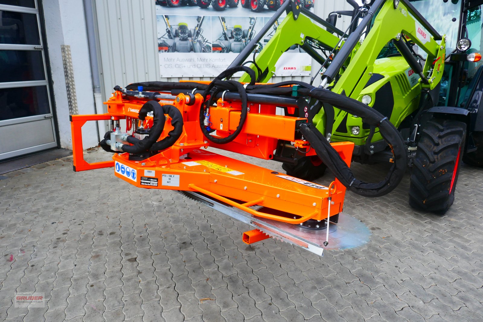 Sonstige Forsttechnik of the type SaMASZ PT 3-190 F mit Fisher EURO-Adapter, Neumaschine in Dorfen (Picture 1)