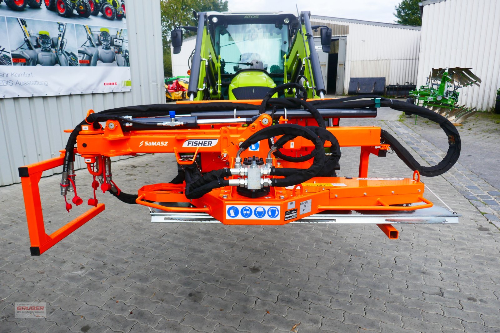 Sonstige Forsttechnik of the type SaMASZ PT 3-190 F mit Fisher EURO-Adapter, Neumaschine in Dorfen (Picture 2)